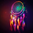 thumbnail image 1 of Diamond Painting - Dream Catcher Neon, 1 of 4