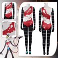 thumbnail image 2 of Disfraz de fantasía de Fizzarollie para mujer adulta, mono, sombrero de Fizzarolli, atuendo femenino, ropa de fiesta de carnaval y Halloween, 2 of 5