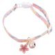 thumbnail image 2 of Pink Flower Bell Pendant Cat Collar for Pet Use Adjustable, 2 of 5