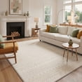 thumbnail image 4 of GENIMO 5'x7' Area Rug for Living Room, Washable Non Slip Soft Boho Rug for Bedroom Dining Room Home Office, Cream Beige, 4 of 5