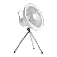 thumbnail image 2 of Ventilador de Multifunción para Acampar Libre, Recargable para Dormitorio blanco Macarena ventilador portátil al aire libre, 2 of 7