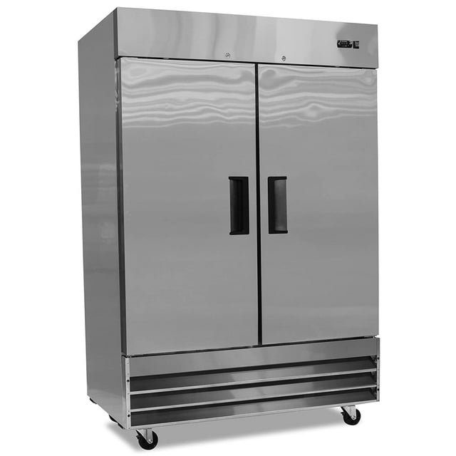 FSE 54Inch Two Door Commercial Reachin Freezer, 48 Cubic Feet