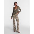 thumbnail image 2 of No Boundaries Extended Tab Bootcut Jeans, 31.5'' Inseam, Women’s 00-20, 2 of 5