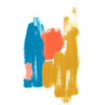 thumbnail image 3 of Bryant, Susan 17x24 Black Modern Framed Museum Art Print Titled - Colorful Mindful Art I, 3 of 5
