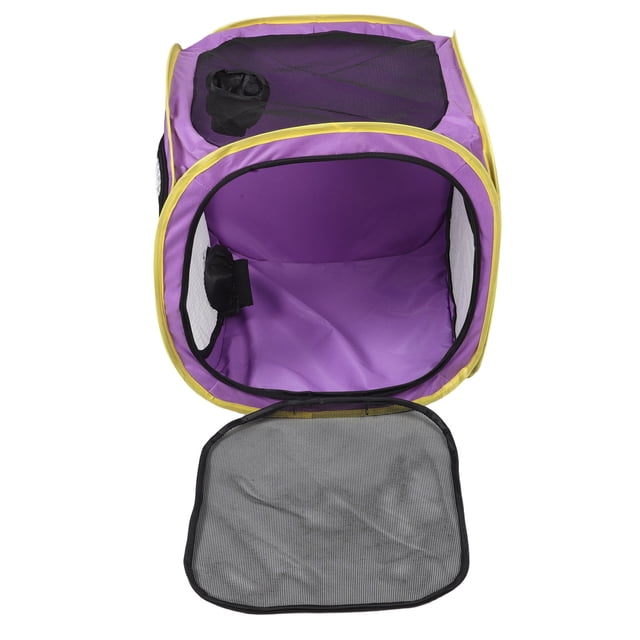 TEHAUX Dog Drying Room Foldable Hair Containment Multi Oxford Cloth for Pet Owners 1Set
