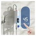 thumbnail image 3 of 5500W Instant Tankless Electric Water Heater, Mini Electric Tankless Instant Hot Water Heater Bathroom Kitchen Washing Heater ,Compact Design, 3 of 7