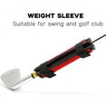 thumbnail image 5 of Golf Swing Weights Trainer Aid, Golf Swing Training for , Golf Club Weights for Trainer and Practice Red,1 x Golf Swing Weights Trainer Aid,Red, 5 of 7