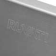 thumbnail image 5 of Ruvati USA RVH7480 30 in. Slope Bottom Offset Drain Single Bowl Stainless Steel Undermount Kitchen Sink, 5 of 7