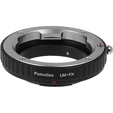 Fotodiox Lens Mount Adapter - Leica M Rangefinder Lens to Fujifilm X-Series Mirrorless Camera Body