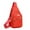 Red, variant on TerraHaven Travel Fashionable Chest Bag for Women, Lightweight Large Capacity Fabric Sling Bag, Waterproof Anti-Theft Crossbody Pack