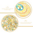 thumbnail image 3 of unbranded 1Jgo Rhinestones De Pavo Real En Resina Para Manualidades Y Adornos Dorados, 3 of 6