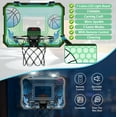 thumbnail image 3 of Indoor Basketball Hoop for Kids with 7 Color LED Lights, Remote Control, Over-the-Door Mount, Scoreboard - Gifts for 4-12 Year Old Boys & Girls, 3 of 8