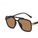 thumbnail image 3 of Gafas de sol cuadradas de montura grande para hombre, gafas de sol que cambian de color y que evitan la luz azul al conducir, 3 of 3