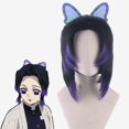 thumbnail image 1 of Demon Slayer Kochou Shinobu Kamado Nezuko Kanroji Mitsuri Kibutsuji Muzan Kimono Maid uniformes Cosplay disfraz Lolita falda Sexy, 1 of 4