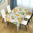 thumbnail image 7 of SKYSONIC Thanksgiving Pumpkin Tablecloth Waterproof Washable Polyester Square Table Cover Durable Tablecloth for Kitchen Dining Table Party Decor (60 X 120 Inch), 7 of 7