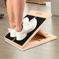 thumbnail image 2 of GARENDE Wooden Slant Board Calf Stretcher Professional Foot Incline Board Adjustable for Home Gym Balancing Practice Leg Workout, 2 of 2
