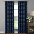 thumbnail image 2 of Avila Printed Cotton Extra-Wide 104" x 96" Grommet Curtain Panel Pair, 2 of 3