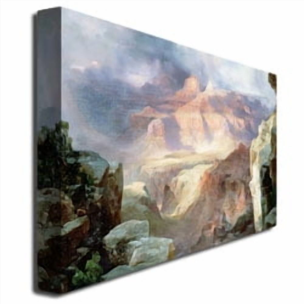 Trademark Fine Art "A Miracle of Nature 1913" Canvas Art by Thomas Moran