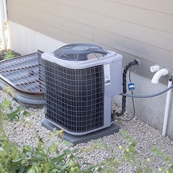 AC Condensing Unit Support Pad 24x24x3 - Air Conditioners Pad - Equipment Support Platform for HVAC Units, Generators, AC Condensers, Beehives & More - 100% Recycled Plastic