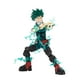 thumbnail image 3 of Total Anime Izuku Midoriya - Figura a escala de 6,5 pulgadas con placas frontales intercambiables, manos alternativas y efectos de energía, 3 of 5