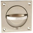 thumbnail image 2 of Baldwin 0397056SOL Flush Ring Pull, with Solid Spindle Lifetime Satin Nickel, 2 of 2