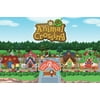 Animal Crossing New Leaf Village Nintendo 3DS Video Game Poster - 18x12 inch
