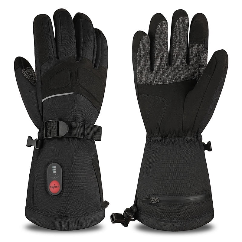 SNOW DEER Heated Work Gloves - Rechargeable, Waterproof, 3 - Gear Temperature Control, for Winter Outdoor Work & Sports