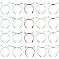 thumbnail image 2 of 20Pcs 5 Colors Adjustable Nylon Braid Bracelets Half Finished Bracelet Cord Bracelet Bulk Rope Thread with Jump Rings Cord Slider Bracelets for Jewelry Making, 2 of 6