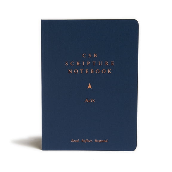CSB Scripture Notebook, Acts: Read. Reflect. Respond., (Paperback)