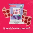 thumbnail image 3 of YOU LOVE FRUIT - GRAPE All Natural Fruit Snacks Healthy Snack Pack Real Fruit! Gluten Free Non GMO Vegan Fiber packed Low Fat Kosher Variety Pack Great For Adding To Gift Box 1.0 oz Pack of 12, 3 of 8