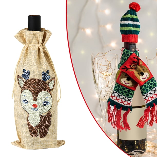 Cuadros Decorativos Diamante mosaico forma especial taladro 5D DIY botella tela regalo bolsa escritorio decoración Ndcxsfigh Nuevos Originales