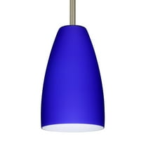 Besa Lighting 1TT-1511CM-LED-SN Riva 9 Pendant Satin Nickel