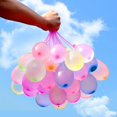thumbnail image 3 of Tropical Party 1000+ Globos de agua de colores tropicales autosellantes de llenado rápido para la familia al aire libre, amigos, 3 of 5