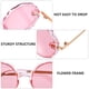 thumbnail image 3 of 1 par de niños gafas de sol personalizadas sombras de ojos de marco redondo regalo de gafas, 3 of 6
