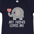 thumbnail image 4 of Inktastic Nana Loves Me for Grandkids Boys or Girls Baby Bodysuit, 4 of 5