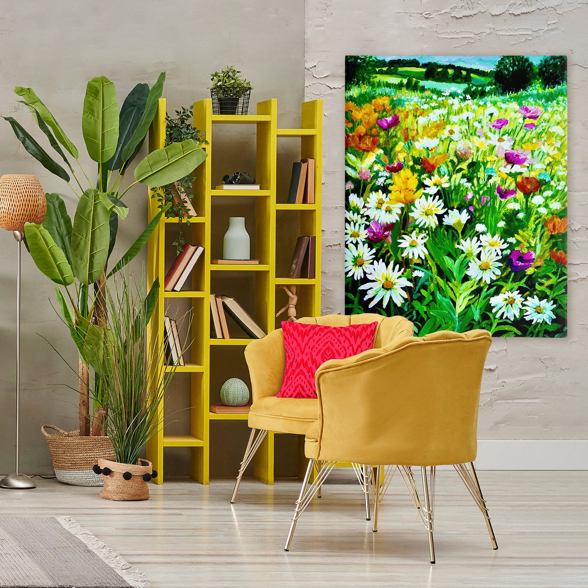 Stupell Industries Hillside Fusion Meadow Canvas Wall Art, design by Lee Ann Zirbes