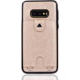thumbnail image 2 of PU Leather Wallet Case for Samsung Galaxy S10e Necklace Lanyard Case Cover with Card Holder Adjustable Detachable Anti-Lost Neck Strap Case for Samsung Galaxy S10e,Gold, 2 of 9