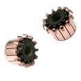 thumbnail image 2 of 19.2 X 8 X 15.2(16) Mm 12P Teeth Copper Hook Type Electrical Motor Commutator 5Pcs, 2 of 9