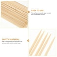 thumbnail image 3 of Disposable Bamboo Skewers for Crafts Grill Kabob Bbq Meat Fruits Kababs Steak Sticks Candied Haws Food 200 Pcs, 3 of 6