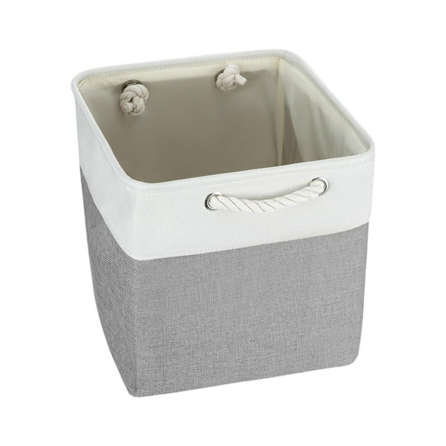 Foldable Storage Box Shelf Baskets with Handles Fabric Storage Baskets for Shelves Wardrobes and Closets and Lightweight Home Organizer Fabric Storage Organizer Bedding Storage,Closet Organizer,Folda