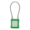 thumbnail image 1 of 85mm Shackle Lockout Tagout Cable Locks Set, Steel   With 2 Key For Electrical Lockout Tag Out Kits, 1 of 8