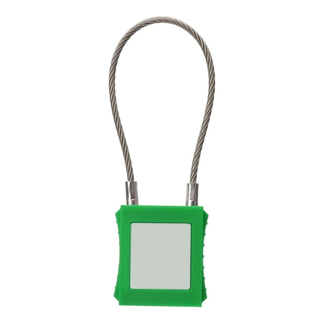 85mm Shackle Lockout Tagout Cable Locks Set, Steel With 2 Key For Electrical Lockout Tag Out Kits