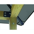 thumbnail image 4 of ACACIA AGOK12- CADET GREY 12 sq. ft. Gazebo Roof Framing & Mounting Kit with Cadet Grey Outdura Canopy, 4 of 4