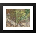 thumbnail image 2 of Édouard Vuillard 24x19 Black Modern Framed Museum Art Print Titled - Place Ventimille (1911), 2 of 5