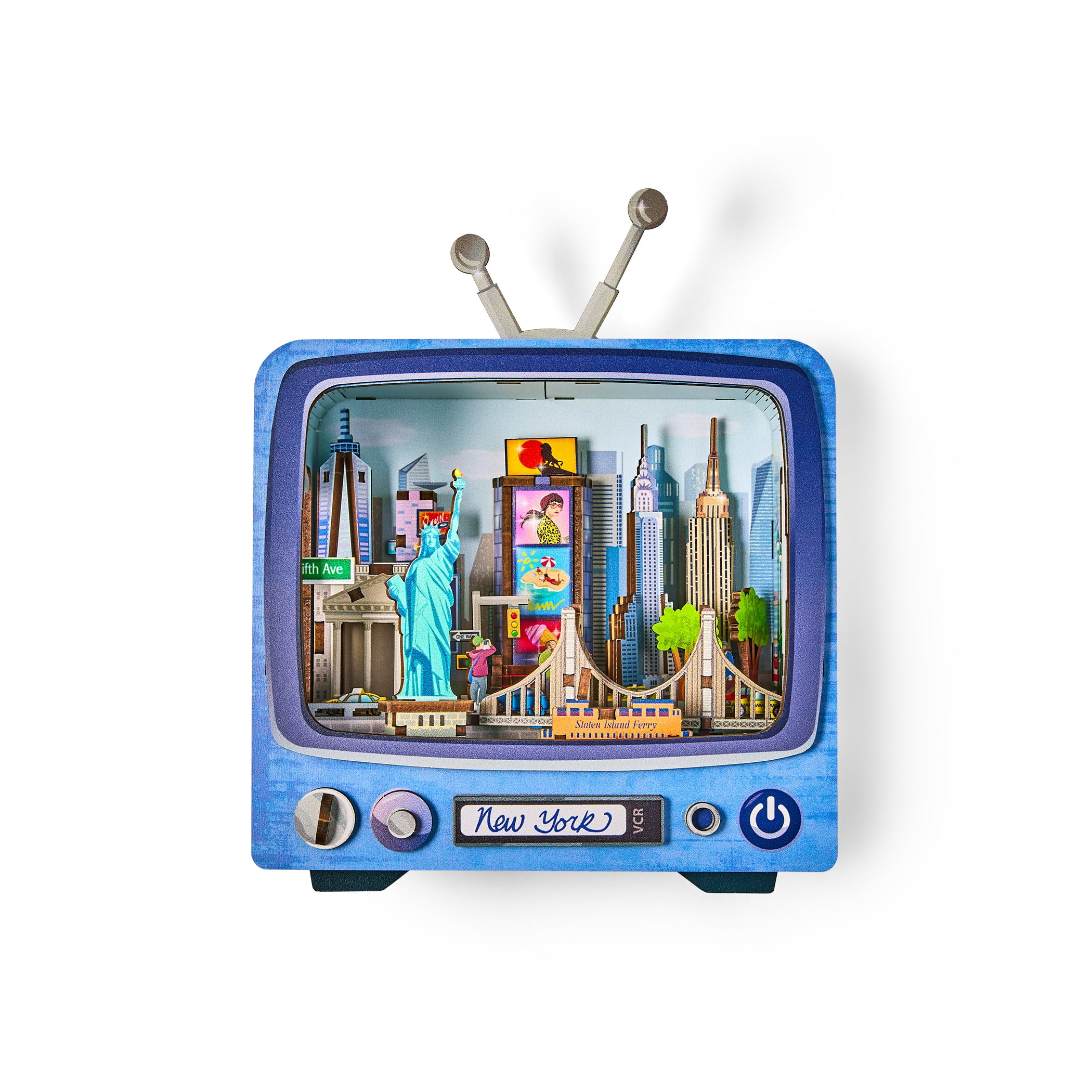Arkitec 108-Piece New York CityVision 3D Build Wooden Puzzle