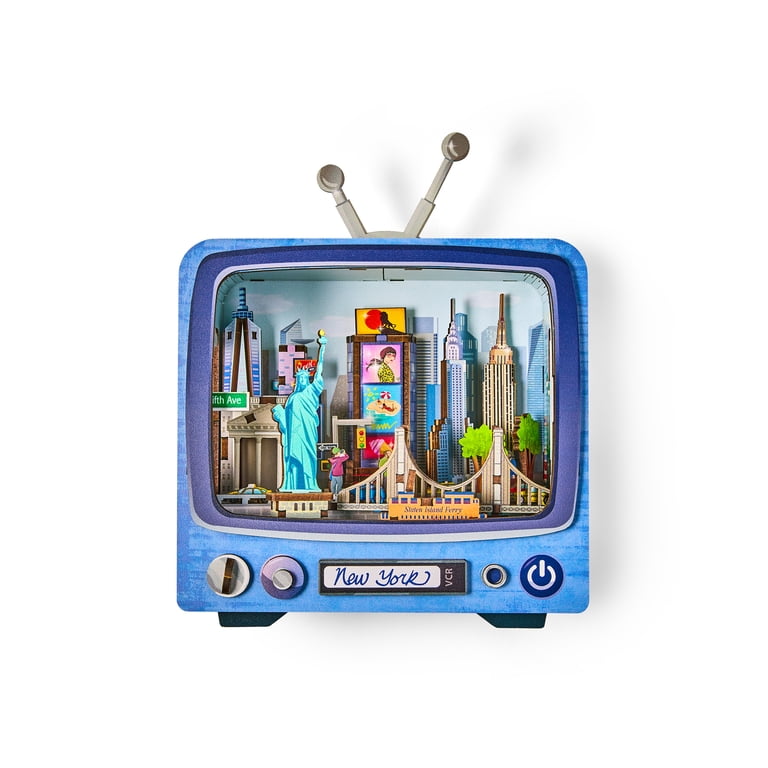 Arkitec 108-Piece New York CityVision 3D Build Wooden Puzzle