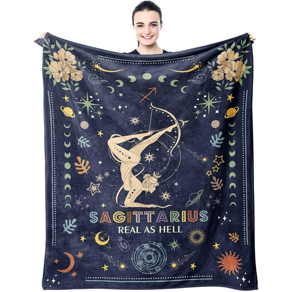 Sagittarius Gifts, Sagittarius Gifts for Women Blanket Sagittarius Zodiac Gifts, Sagittarius Birthday Gifts, Astrology Gifts for Women, Zodiac Gifts, Constellation Horoscope Gift Idea
