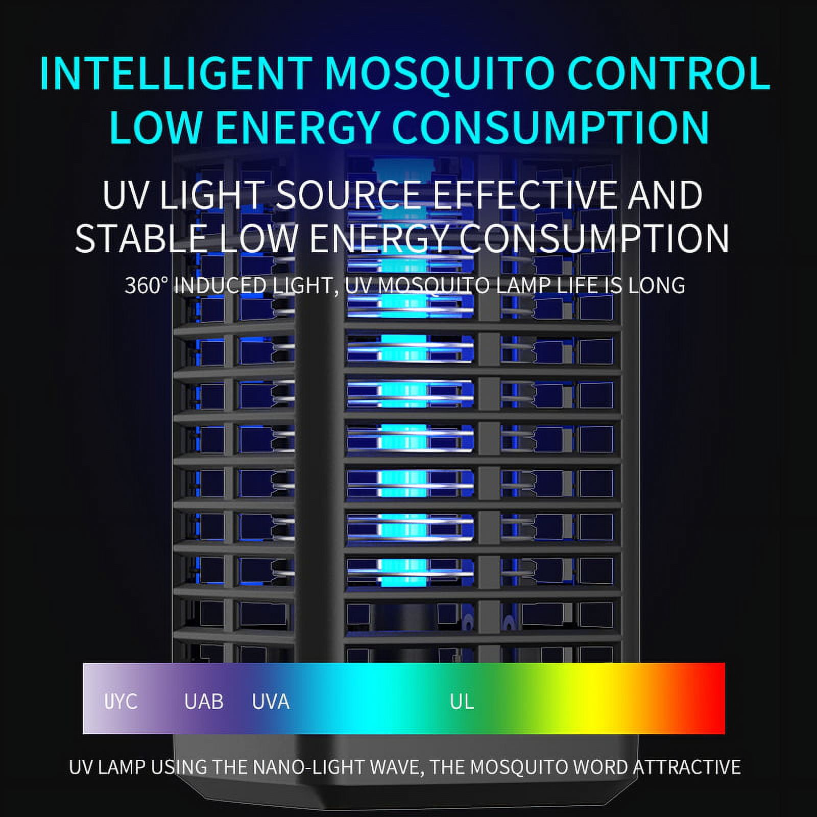 Camkey 2000 sq. ft. Waterproof Indoor & Outdoor Bug Zapper with 4000V Electric Mosquito Killer