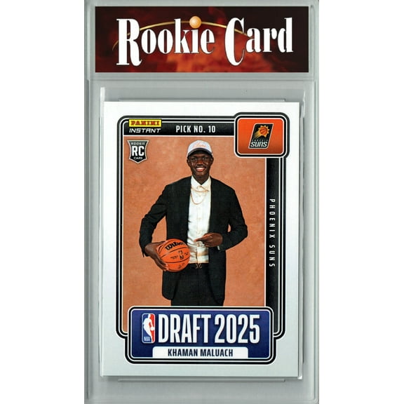 Certified Mint  Khaman Maluach 2025 Panini Instant #NBADN-10 Draft 2032 Rookie Card Phoenix Suns
