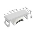 thumbnail image 5 of Unique Bargains Arm Rest for Nails Tech Foldable Hand Stand for Nail Tech Nail Arm Rest Manicure Nail Arm Rest with Bracket for Nail Salons Technician Gray, 5 of 7